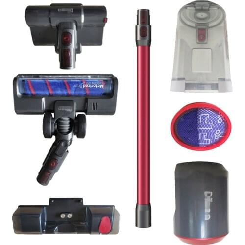 Vacuum Cleaner HEPA Filter Brush Dust Cup for Dibea F20 Max Cordless Vacuum Cleaner Parts Accessories