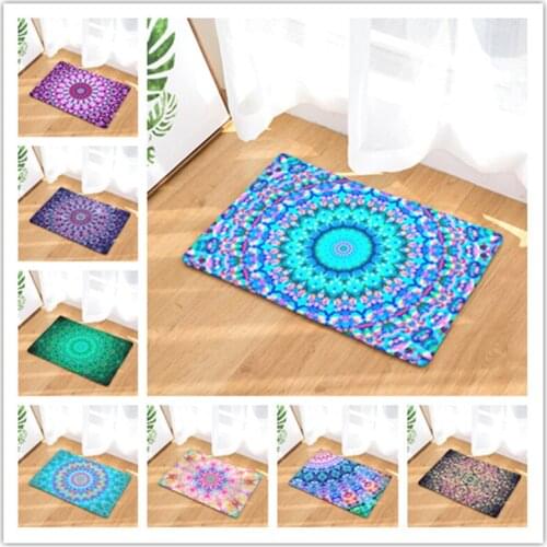 Beautiful Geometric Patterne Doormat Home Decoration Non-slip Floor Mat Door Mat For Living Room/Bathtoom/Hallway/Outdoor