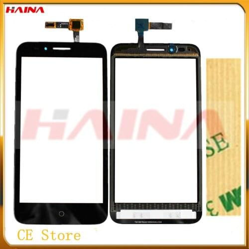 Tape Screen Front Glass Panel Lens For Alcatel One Touch go Play 7048 OT 7048 7048x Touch Screen Digitizer Sensor Touchscreen