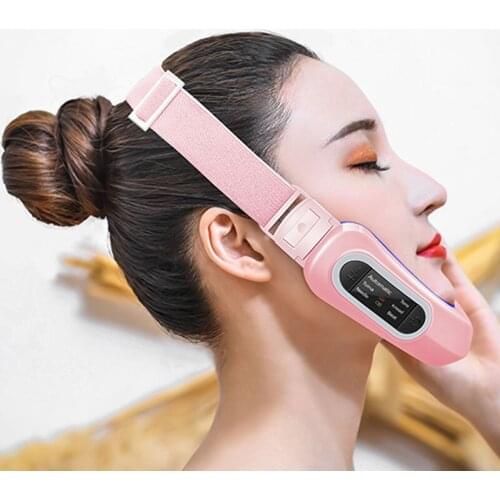 Facial massage apparatus Facial massage apparatus Red and Blue beauty and skin care apparatus