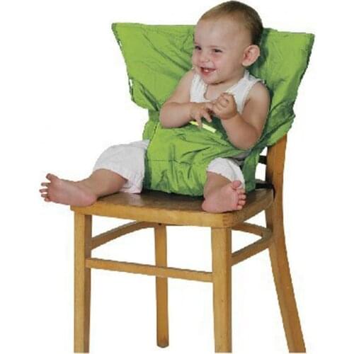 New Baby Chair Portable Baby Seats Infant Dining Lunch Chair Seat Feeding Chair Safety Belt Stretch Wrap Baby Sofa AG0003