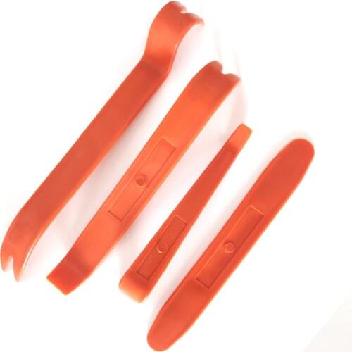 Professional 4Pcs Automobile Audio Door Clip Panel Trim Dash Auto Radio Removal Pry Tool Set Car