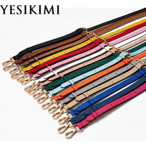 Genuine Leather 105-125CM Adjustable Replacement Crossbody Straps 1.8CM Width Bag Accessories Gold Silver Hardware Cross Pattern