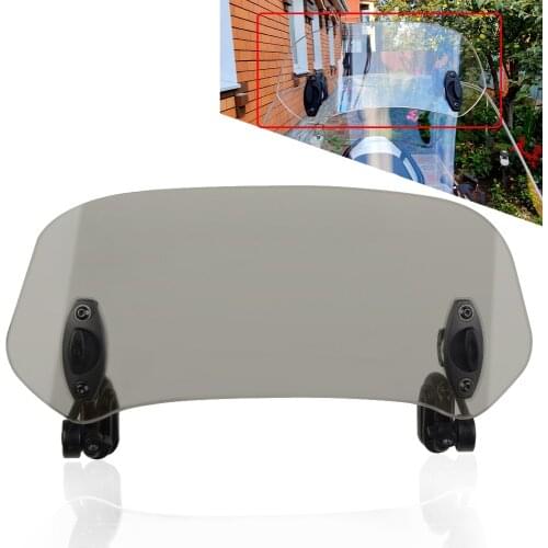 Adjustable Windscreen Wind Deflector Universal Motorcycle Windshield For BMW R1200GS LC R1200 GS ADV MW F 850 GS F850GS 2018