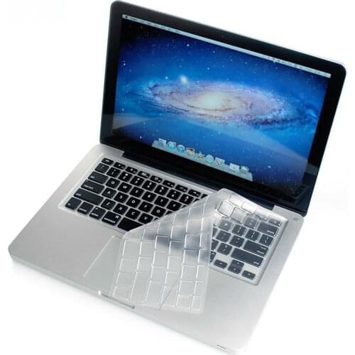Silicone Thin Clear KeyBoard Cover Skin For For ALL Latest Macbook Macbook Pro 13 "15" 17 " Macbook Air 13" Macbook White New