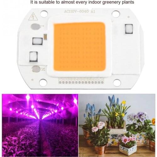 LED Chip Full Spectrum Plant Grow Light COB Bead Plant Growth Lamp for Greenery Plant Flower LED Grow Tent Lighting