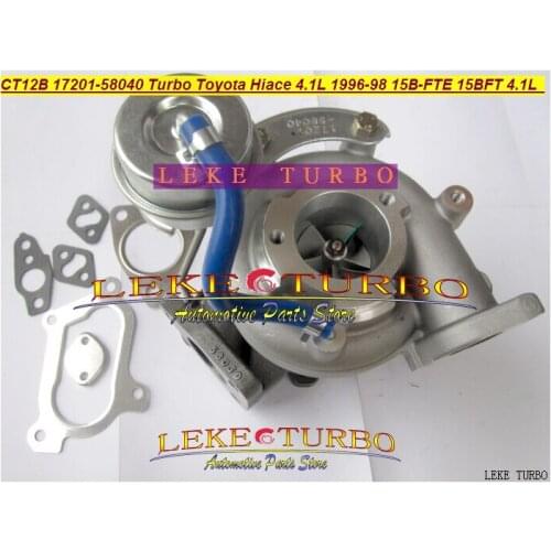 CT12B 17201-58040 17201 58040 1720158040 Turbo Turbocharger For TOYOTA HIACE Mega Cruiser 1996- 15B-FTE 15BFTE 15B 15BFT 4.1L