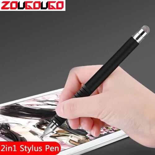 Universal Touch Pen For Stylus Android IOS Xiaomi Samsung Tablet Pen Touch Screen 2in1 Drawing Pen For iPad iPhone Stylus