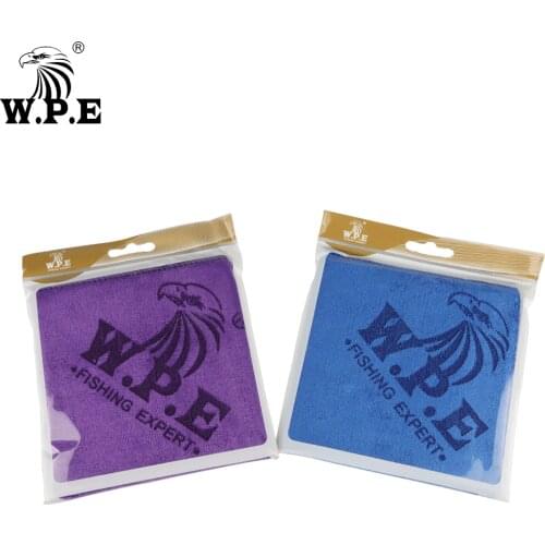W.P.E Fishing Towel Fishing Accessories Tackle Fishing Hiking Outdoor Hands Towel Non-stick Absorbent Large Absorbent Water for