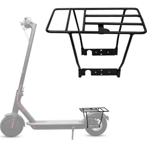 Electric Scooter Rear Rack Solid Bearing Scooter Luggage Cargo Rack Solid Steel Carrier Rack Replacement for Xiaomi M365 1S Pro