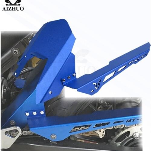 Chain Guard Cover Rear Fender Tire Hugger Mudguard FOR YAMAHA MT-07 FZ-07 2013-2017 MT 07 FZ 07 MT-07 MT07 FZ07 Brand New CNC