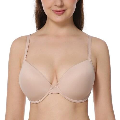 Sexy Glossy Bra Thin Plus Size Big Breast Adjustable Bras 70 34 80 85 90 E F G H Free Shipping