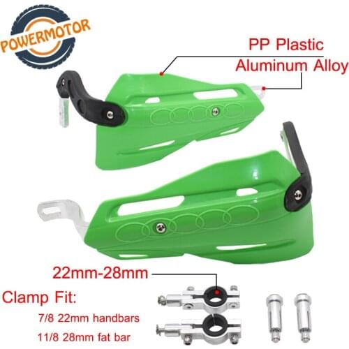 1 Pair 22MM 28MM Motorcycle Handguards Hand Guard Handbar Motocross For SX EXC CRF YZ F KX Protege Main Universel Moto