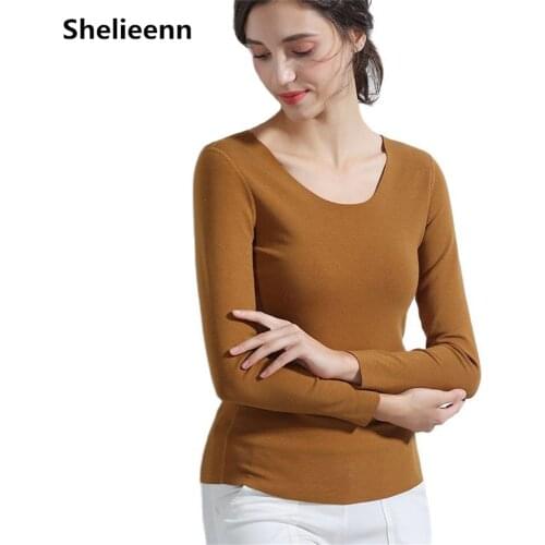 2021 Thermal Underwear Women Warm Tops Autumn Winter Seamless Intimates Sexy Ladies Clothes Long Sleeve Thermal Underwear Women