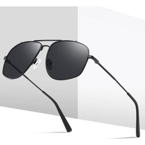 AOZE 2020 Luxury Men Polarized Sunglasses Driving Anti-glare Outdoor Womens Sunglasses Vintage Classic Fashion UV400 For Man