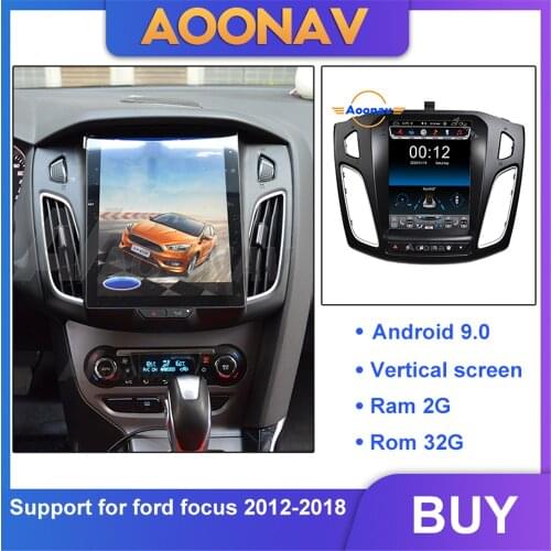 2din android car radio multimedia player for ford focus 2012-2018 car autoradio GPS navigation vertical screen MP4 player
