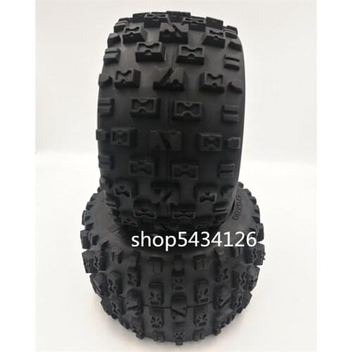 Buggy Rc Nitro Car Rubber Rear Tires For 1/5 Scale Remote Control Car Hpi Racing Bajas 5B SC Losi 5T 5IVE-T DBXL MCD Gasoline