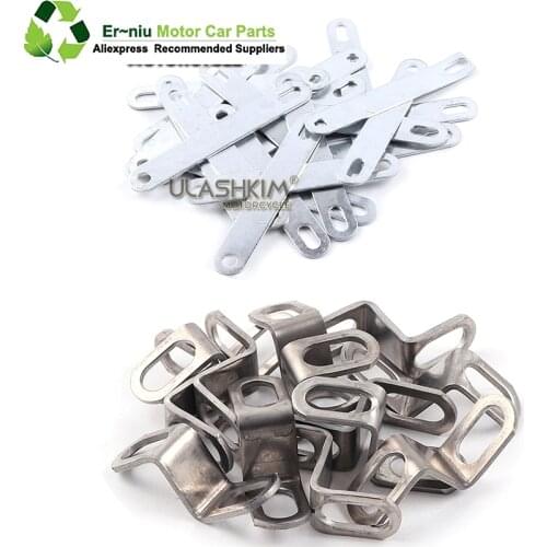 Free Shipping universal Motorcycle Exhaust Escape Muffler Install holder Support Contact Link Pipe Holder