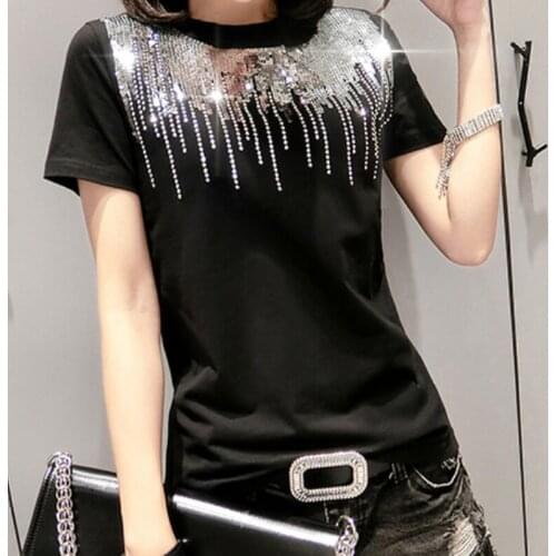 Женские однотонные футболки BOUSSAC China At AliExpress