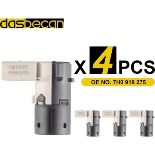 4PCS Auto PDC Parking Sensor For Audi A4 A6 A8 S4 RS4 VW T5 Polo Skoda Octavia VW 2002-2012 7H0919275 7H0919275C 7H0 919 275 C