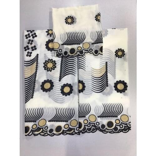 Hot Sale Pure White Swiss Voile Lace In Switzerland With Big Stones African Lace Fabric Punch Cotton For Wedding Party Materials