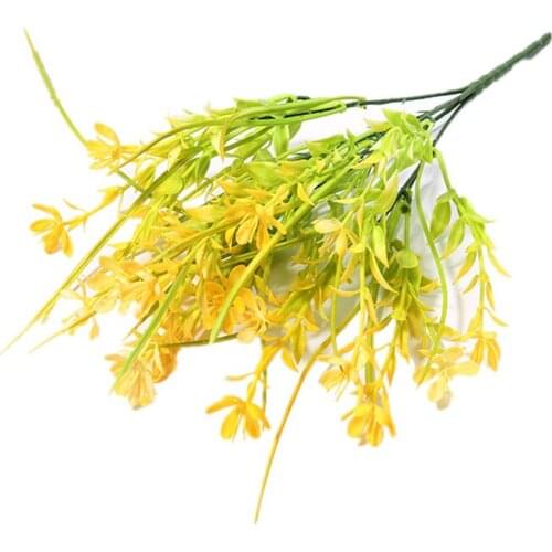 1pcs Artificial Flower Plants Grass Fake Floral Flowers for Wedding Decoration Table Decor Party Supplies