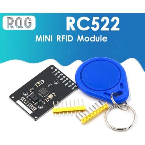 MINI RFID module RC522 Kits S50 13.56 Mhz 6cm With Tags SPI Write & Read for arduino uno 2560