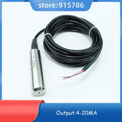 4-20MA level transmitter / 304 stainless steel level sensor /3M liquid level control instrument/ Investment-type level sensor