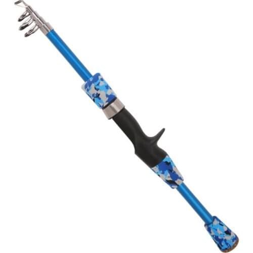 1.3M 1.5M 1.8M Fishing Rod Straight Handle Portable Lure Rod Carbon Rod Telescopic Fishing Rod Fishing Tackle