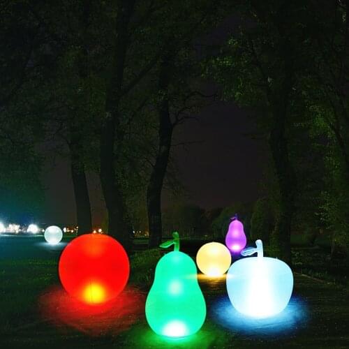 Outdoor Waterproof 16 Colors Glowing Ball LED Garden Beach Party Lawn Lamp Swimming Pool Floating Ball Light Party Accessories