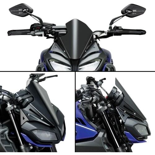 2017-2020 For Yamaha MT 09 MT09 MT-09 Windshield Windscreen Motorcycle Accessories Headlight Windshield Wind Screen Stickers
