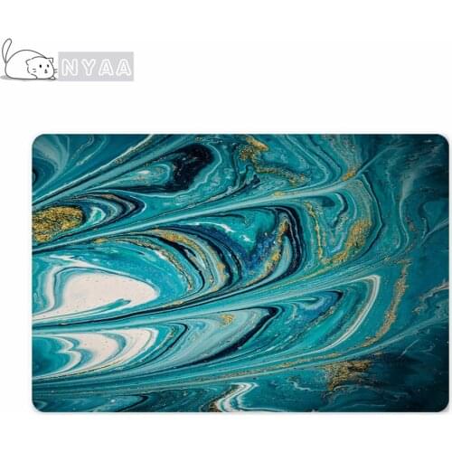1 Pcs Marble Doormat Kitchen Anti-Slip Nordic Style Colorful Marble Map Door Floor Room Dustproof Mats