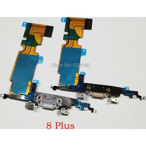 10pcs/lot Charging Flex Cable for iPhone 8G 8 Plus Dock Connector USB Charger Port Ribbon