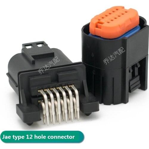 5 Set 12 Pin Auto Plastic Wiring Harness Waterproof Plug Electric Cable Connector MX23A12NF1 MX23A12SF1