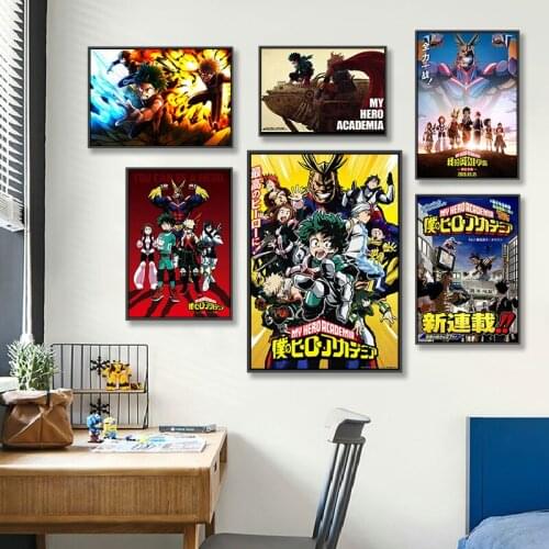 5D Diamond Painting Japanese Anime My Hero Academia Cross Stitch Kits Full Drill Diamond Embroidery Mosaic Picture Home Decor