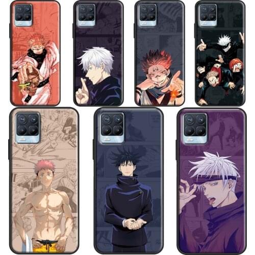 Nobara Sukuna Itadori Jujutsu Kaisen For OPPO Realme 8 Pro Q3 6 7 Pro GT Neo C3 C21 Case For OnePlus 9 8 Pro Nord 8T 9R Cover