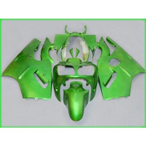 Injection molding plastic fairing kit for Kawasaki ZX12R 00 01 green fairings ZX12R 2000 2001(+ tank cover) OT13