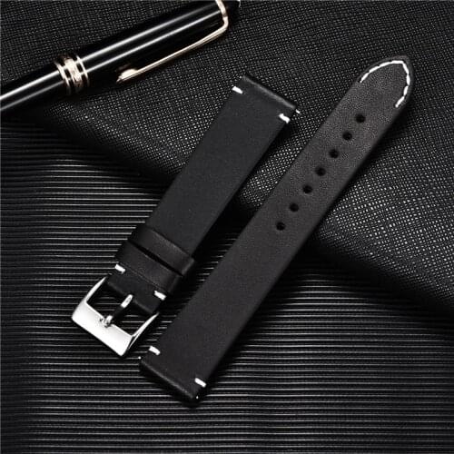 Leather Strap for Xiaomi Huami Amazfit GTR 2 GTS 2 47mm 42mm Bracelet Band for Amazfit Stratos 3 GTS Bip S 20mm 22mm Watchbands