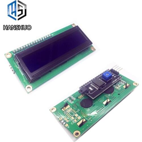 LCD1602+I2C LCD 1602 module Blue screen PCF8574 IIC/I2C for arduino LCD1602 Adapter plate