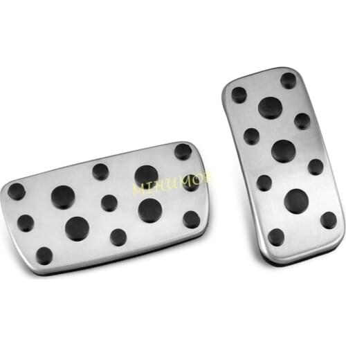 AT Gas Brake Pedal Cover For Subaru Forester XV Crosstrek Impreza Outback Legacy