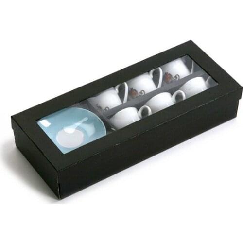 Piece Coffee Cup Set Porcelain (6 Pieces)