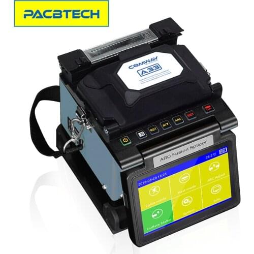 Original A33 Commwa Fiber Splicing machine COMWAY A33 MINI fusion splicer FTTX splicing machine clad to clad