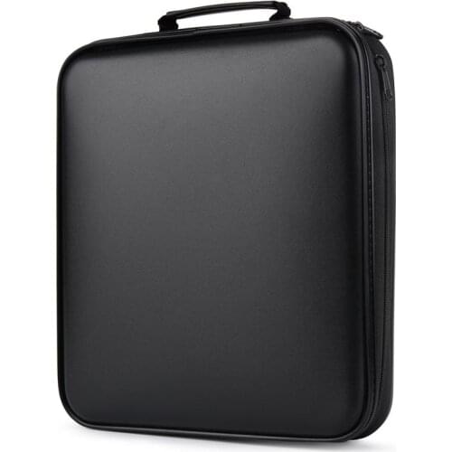 Portable 160 Disc CD DVD Wallet Storage Organizer Case Boxes Holder CD Sleeve Hard Bag Album Box Cases With Zipper