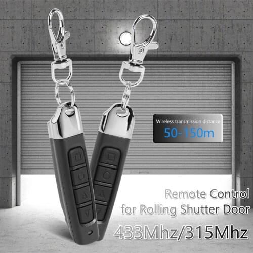 315MHz/433MHZ Remote Control Garage Gate Door Opener Remote Control Duplicator Clone Cloning Code Car Key Car Accessories