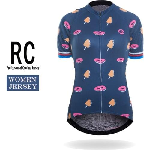 Racmmer 2018 Women Cycling Jersey Summer Mtb Bicycle Short Clothing Ropa Maillot Ciclismo Sportwear Bike Clothes #WS-09