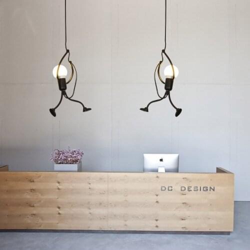 Nordic lustre pendente hanglamp rope living room LED pendant lights restaurant luminaria pendente industrial lamp
