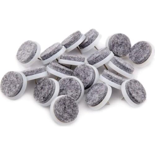 Heavy Duty Felt Pads,Nail On Furniture Sliders Floor Protectors for Chair Table Desk Desser Cabinet Sofa Couch Leg Feet Non Slip
