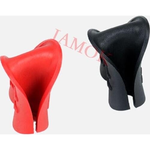 TRLREQ Bicycle Black/Red 5Pcs Cable Tube Smart Cover TPR Rubber Iamok Bike Ultra Light Frame Paint Protective Sleeve