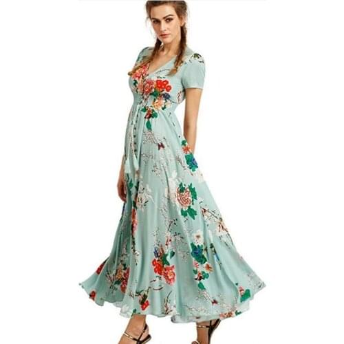 ZOGAA Summer Dresses With Buttons