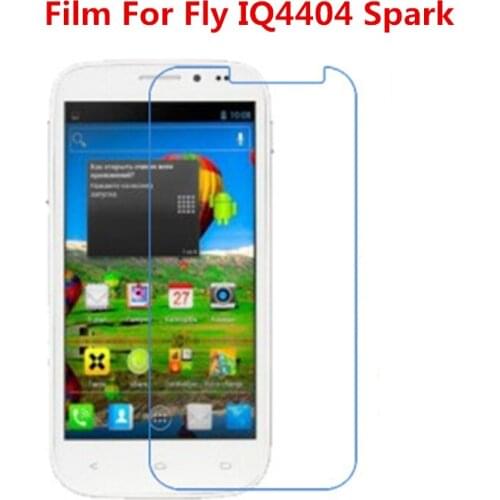 1/2/5/10 Pcs Ultra Thin Clear HD LCD Screen Protector Film With Cleaning Cloth Film For Fly IQ4404 Spark